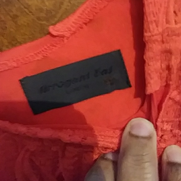 Arrogant Cat Red Dress Size 12/L - Picture 6 of 8